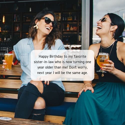 Funny Happy Birthday Sister in Law Quotes