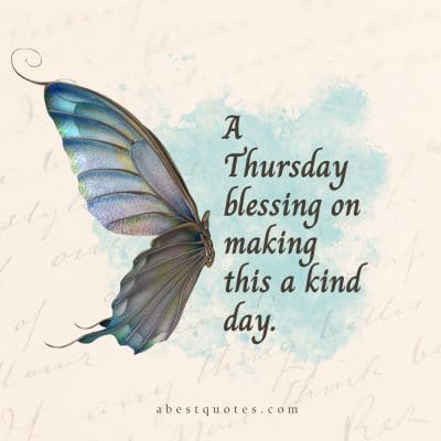 A Thursday blessing on making this a kind day.